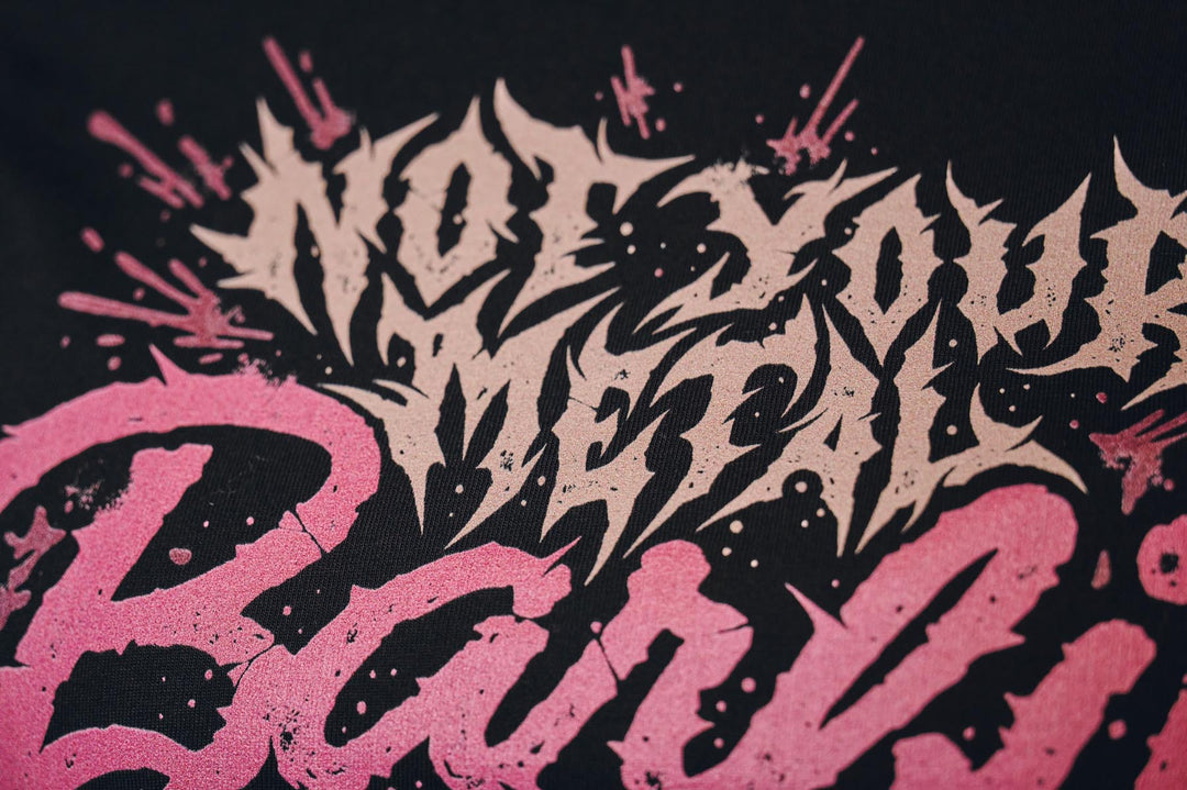 T-Shirt „Not Your Metal Barbie" (Bio-Baumwolle)