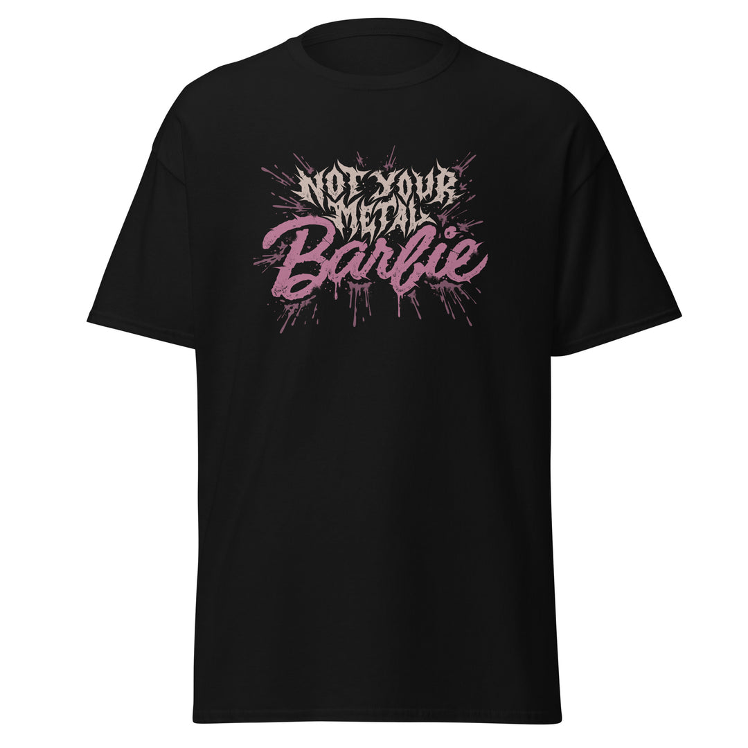 T-Shirt „Not Your Metal Barbie" (Bio-Baumwolle)